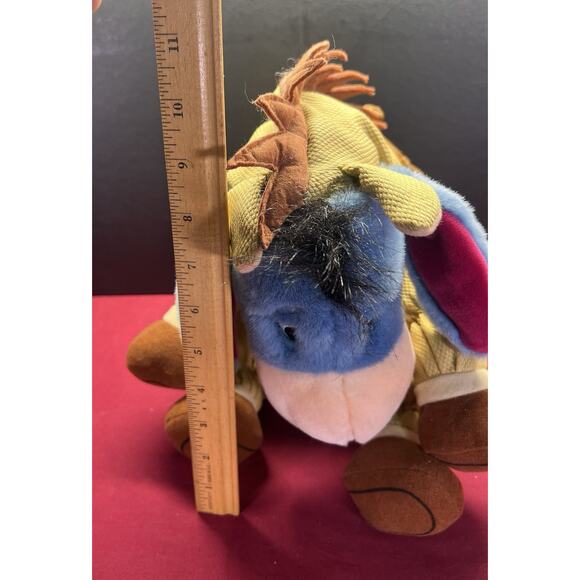 Retired EEYORE As BULLSEYE 13” Plush Collectible TOY STORY Winnie The Pooh - Picture 12 of 13